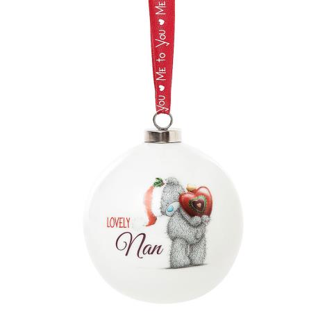 Lovely Nan Me to You Bear Christmas Bauble £2.99